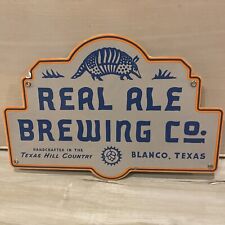 Real Ale Brewing Porcelain Sign 16x11 Blanco Texas Beer 🍺 Brewery picture
