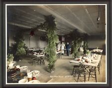 1911 Military Christmas Dinner 63 Co. C.A.C. Port Townsend WA Photo picture
