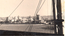 1941 WW2 Photo Durban South Africa City Harbor View from MS Sobieski Polish Ship picture