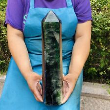 9.59LB Natural Green Coloured Fluorite Pillars Mineral Specimens Healing 1906 picture