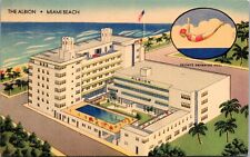 Postcard The Albion The Hotel Of Tomorrow  Miami Beach Florida [bh] picture