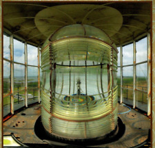 Bodie Island Lighthouse First Order Fresnel Lens Panorama Postcard Nags Head NC picture