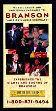 1990s Branson MO America's Music Showcase Day By Day Tours VTG Travel Brochure picture