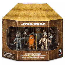Disney Star Wars Ewok Figurine Set Return of the Jedi 40th Anniversary New picture