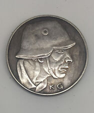 1917 GERMAN Christmas in Slices Piece Coin WW1 Im Feld Christmas Night World War picture