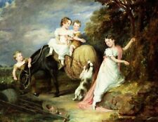 Oil painting Portraits-of-the-Children-of-the-Rev-Joseph-Arkwright-of-Mark-Hall- picture