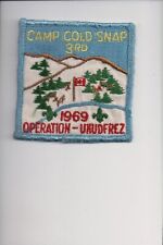 1969 Camp Cold Snap Operation-Ukudfrex patch picture