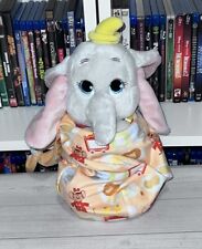 Disney Parks World Dumbo The Elephant Baby Plush Stuffed Animal & Blanket Toy A picture