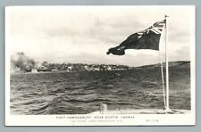 Port Hawkesbury Nova Scotia RPPC Rare Vintage Fad Photo—Sydney NS Postcard 1940 picture