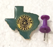 Texas State 5 Star Seal Pin picture