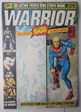 Warrior #2 1982 2nd app of MARVELMAN/MIRACLEMAN V for Vendetta Comic MAGAZINE UK picture