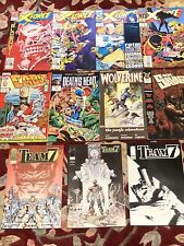 Comic Book Lot Marvel X-force Cable Team 7 Wolverine Lot picture