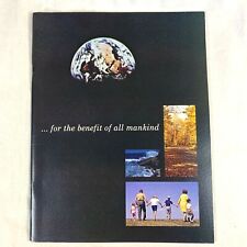 NASA Booklet For The Benefit Of All Mankind Space Exploration Vintage 1971 picture
