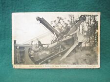 Estate Sale ~ Vintage Postcard - Seebee Operating A Bulldozer, Camp Endicott picture