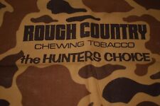 Vintage Rough Country Chewing Tobacco Camo Bandana Made in USA picture