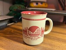 RARE Vintage NEW Old Stock ~ Conneaut Lake Park Ceramic Mug 4 1/8