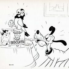1938 Mickey's Parrot Animated Pluto Walt Disney Cartoon Press Kit Photo #1 picture