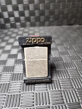 Vintage Antique Steel Zippo Lighter Unstruck Logo And Flame Bradford PA XIII  A picture