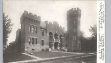 NY STATE ARMORY gloversville real photo postcard rppc new york history military picture