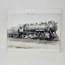 Missouri pacific lines locomotive 9610  black white  8X10 PHOTO picture