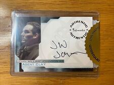 HELLBOY 👹 Autograph Card #A4 John William Johnson RAZOR Seal Inkworks 2004 picture