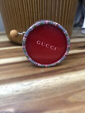 Gucci Music Box. Beautiful Floral Plaid Design. Wind Up. Tested And Works. picture