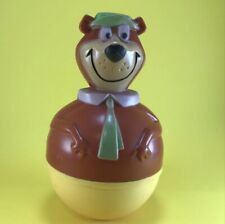 VINTAGE 1970’s 1979 HANNA BARBERRA YOGI BEAR FIGURE ROLY POLY CHIME BABY TOY picture