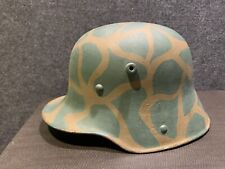 Rare WW1 Imperial German Army M16 Tortoise Camo Helmet (Original/Restored) picture