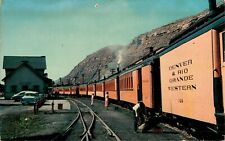 Denver and Rio Grande Western Railroad, Durango, Colorado CO chrome Postcard picture