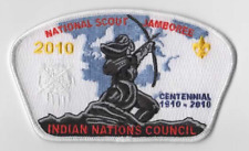 2010 National Scout Jamboree Indian Nations Council WHT Bdr. [VA-2255] picture