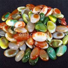 100g Natural Colorful Mixed Tumbled Agate Crystal Bulk Mix Assorted Gem Stone picture