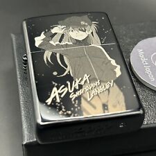 Zippo oil lighter Evangelion Asuka Kai Unit 2 Black Regular Case Japan Anime picture