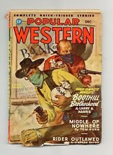 Popular Western Pulp Dec 1946 Vol. 31 #3 VG- 3.5 picture