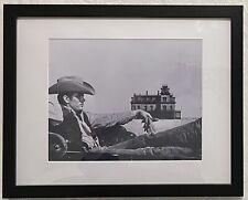 New Framed And Matted 8x10 Photo-James Dean In Iconic Rebel Pose In Giant-1956 picture