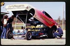 Drag Race Funny Car at Milan Dragway, Michigan in 1973, Kodachrome Slide o14a picture