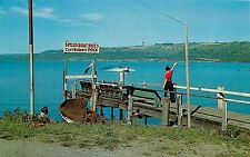 Seneca Lake Speed Boat Rides Captain Roberts Dock Geneva N.Y. Postcard picture