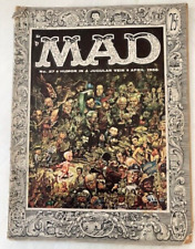 MAD MAGAZINE - APRIL 1956  - ISSUE# 27 - 1ST A. E. NEUMAN IN COLOR - ORIG. OWNER picture