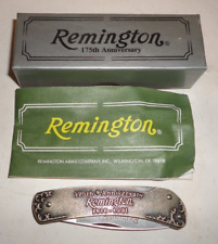 Vintage 1991 Remington UMC RS15M RIFLE 175th Anniversary Pocket Knife New in Box picture