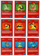 CARDS POKEDEX POKEMON JOHTO Full Set 100/100 PERU 2023 TCG Trading Cad Game ASH picture