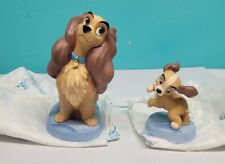 Disney LADY AND THE TRAMP Welcome Home & Precocious Pup WDCC Figurine Gift 2004 picture