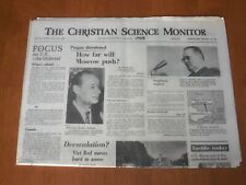 1968 JULY 19 THE CHRISTIAN SCIENCE MONITOR - HOW FAR WILL MOSCOW PUSH? - NP 4659 picture