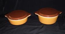 Vintage Pyrex Ovenware Covered Casserole/Refrigerator Dishes-Set of Two-1970's picture