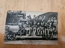 Vintage Postcard,US Military WW1,
