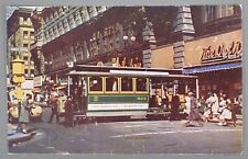 Genuine RPPC Photo Of SF Cable Car c.1951 picture