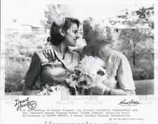 1985 Press Photo Actress Patricia Charbonneau, Audra Lindley in 