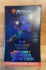 Magic The Gathering Outlaws of Thunder Junction --  Quick Draw Commander Deck picture
