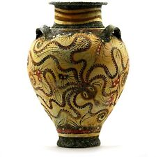 Minoan Vase Pottery Painting Octopus Ancient Greek Crete Ceramic Knossos picture