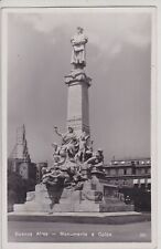 Buenos Aires, Argentina. Monumento a Colon Vintage Real Photo Postcard picture