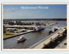 Postcard Scenic waterways in beautiful Hollywood Florida USA picture