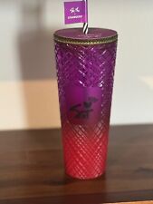 Starbucks Jeweled Ombre Cup Tumbler with Lip and Straw VENTI 24oz Brand New RARE picture